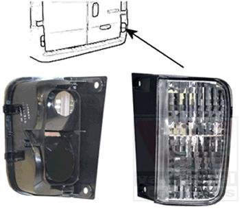 VAN WEZEL Heckleuchte rechts (Beifahrerseite) 4395930