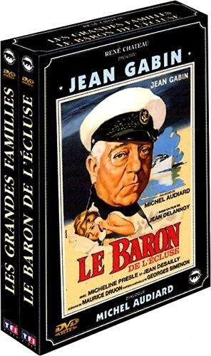 COFFRET JEAN GABIN : Le baron de l'écluse - Les grandes familles