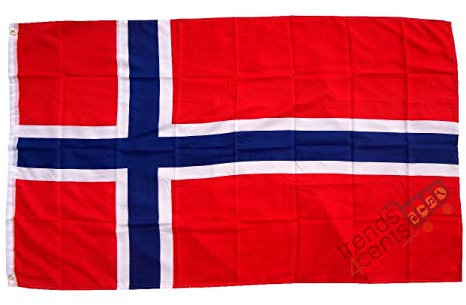 Bandera noruega XXL, 150 x 250 cm