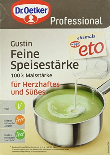 Dr. Oetker Gustin feine Speisestärke 2.5 kg, 1er Pack (1 x 2.5 kg)