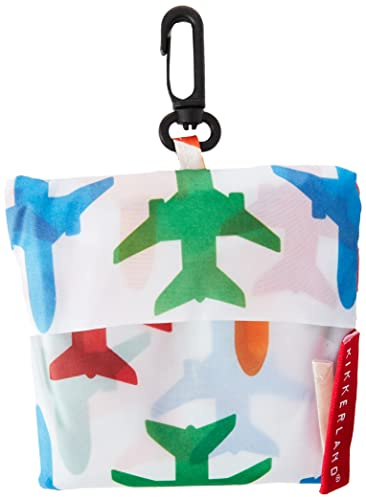 Kikkerland KKLB06AV Beutel-Rucksack, Muster Flugzeuge, Bunt