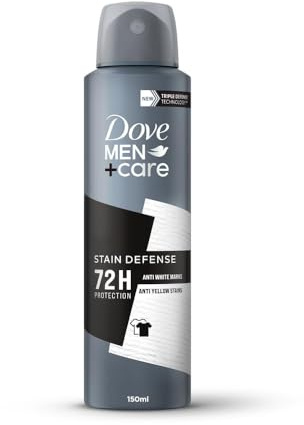 dove dove spray men's 150 ml invisible dry