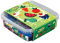 Hama Perlen 8740 Bügelperlen Box mit ca. 600 bunten Maxi Bastelperlen mit Durchmesser 10 mm, Stiftplatte in transparent, inkl. Bügelpapier, kreativer Bastelspaß für Groß und Klein