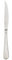 Bergner Q1004 Set de 2 Cuchillos de Carne en Acero Inoxidable, Plata, 2 Piezas