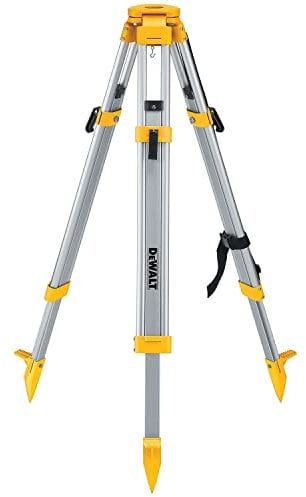 DEWALT Treppiede resistente, treppiede da costruzione, cinghia integrata per un facile trasporto in cantiere (DW0737)