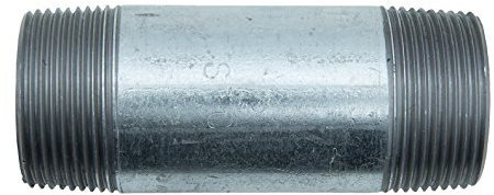 Cornat VFB5305410 Tubo saldato nippli zincati 1 1/4x100, Grigio, 1 1/4 Zoll