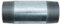 Cornat VFB5305410 Tubo saldato nippli zincati 1 1/4x100, Grigio, 1 1/4 Zoll