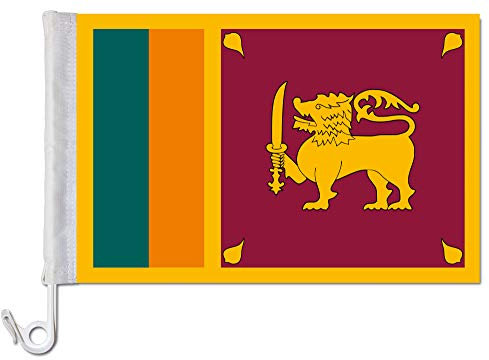 Everflag Auto-Fahne: Sri Lanka - Premiumqualität