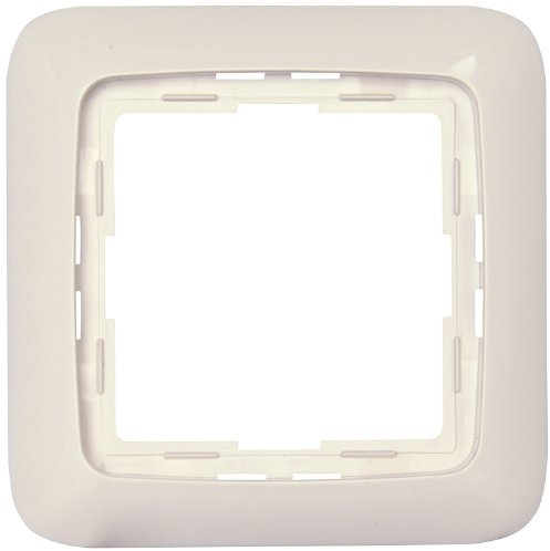 Kopp 404117065 Rivo Abdeckrahmen 1-fach, Rein-weiß, 1fach
