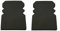 Nierhaus Arbeitshosen Kniepolster Nr. 47 225x160 x18 mm schwarz