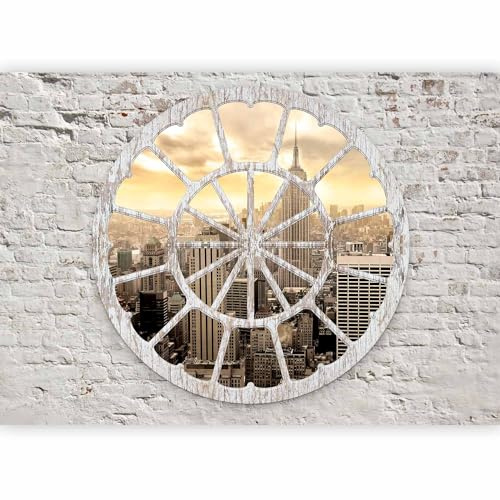 murando - Fototapete Vlies New York, 300x210 cm, Schlafzimmer, Wohnzimmer | Full HD Druck, 3D-Effekt, lichtbeständige Farben, ideal fürs Wohn- oder Schlafzimmer, schnelle Montage, lichtbeständig, edel