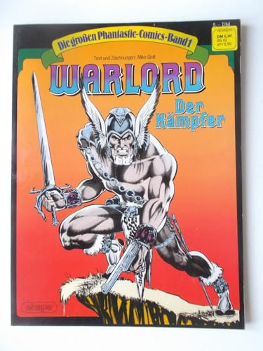 Die großen Phantastic Comics Bd. 1, WARLORD - Der Kämpfer (FANTASY/Science Fiction-Comicalbum)