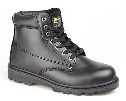 Grafters Unisex Padded Timbo Style Industrial Safety Boots