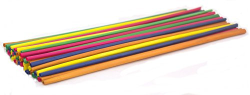 T.I.P. Bastel Strohhalme - Strohsterne - Bastelhalme - Basteln- bunt - 50 Stück - ca. 22cm