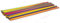 T.I.P. Bastel Strohhalme - Strohsterne - Bastelhalme - Basteln- bunt - 50 Stück - ca. 22cm