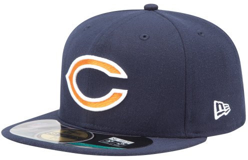 New Era Herren Cap Nfl Chicago Bears On Field Herren Kappe, Navy, 7.25 EU