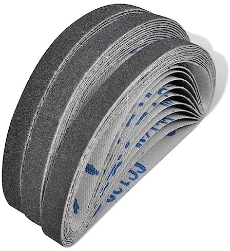 vidaXL 30x Courroies Abrasives pour Ponceuse à Bande Pneumatique Peinture