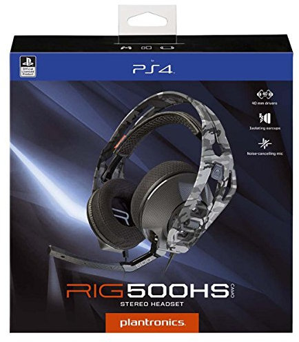 Plantronics RIG 500HS Gaming Headset - Artic Camo (PS4)