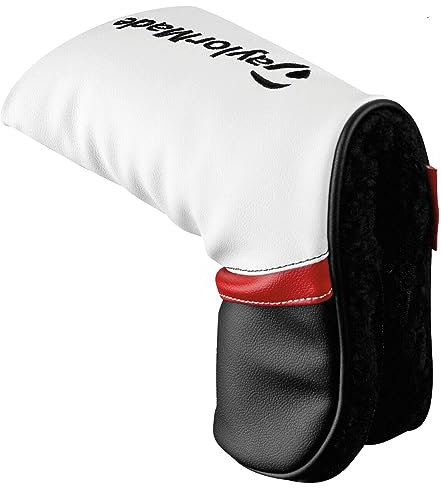 Taylormade Men Head Cover Putters - Black/White/Red, One Size