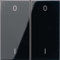 Jung ENOLS995-01SW Eno Funk Wandsender 4 Kanal mit Symbol 01