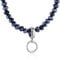 Fossil Damen-Charm Collier Glas schwarz facettiert 90 cm JF86945040