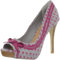Not Rated Damen Nine Lives Plateau Pumps, Rose, 42 EU