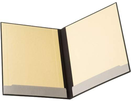 STAR 113-S Notenmappe (Chormappe) aus Naturstoffen 22,5x32cm schwarz