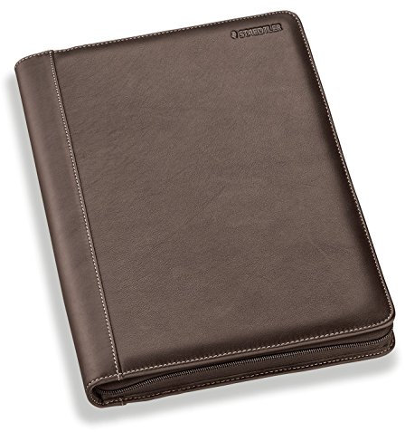 Staedtler Premium Leder-Schreibmappe A4 braun