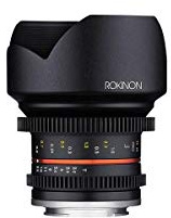 Rokinon Cine cv12 m-fx 12 mm T2.2 Cine Objektiv für Fujifilm X-Mount Kameras