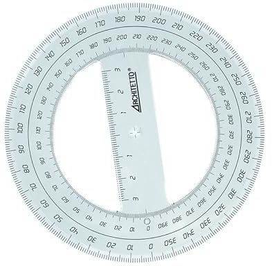 goniometro 12 cm 360'' Architetto Kristal-k