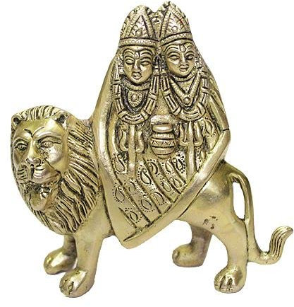 vedischen Vaani chamunda Devi Statue Gold