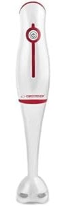 Esperanza EKM001R Frappè Mixeur Plongeant PC Blanc Rouge 250 W