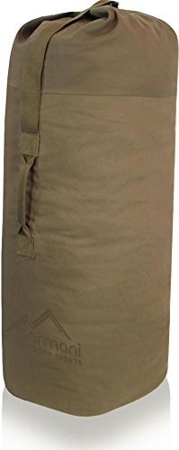 normani Reiseseesack XXL 140 Liter - Classic Sea III aus Canvas Baumwolle Farbe Beige