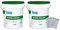 2x Knauf Super Finish à 20kg - Allzweckspachtelmasse - Spachtelmaterial im Set inkl. 2 St. DEWEPRO® Single Scrubs