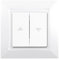 Interrupteur Volet Roulant Blanc Siemens DELTA ONE