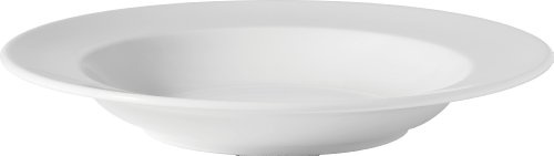 Utopia K172130 Titan Pasta Dish, Traditional, 12, 30 cm, 21.5 oz., 61 cL (Pack of 6) | Vitrified design ensures chip resistance for heavy commercial catering use, recovery of K172130 model details.