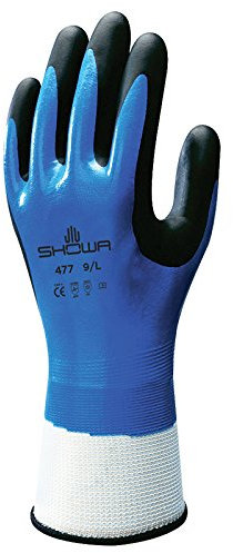 Showa Gloves SHO477-XL Nr. 477 Isolierter Handschuh, Größe XL, Weiß/Blau/Schwarz