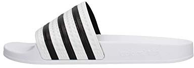 Adidas Mixte Adilette Chaussures De Fitness, White Black White, 37 Eu Uk