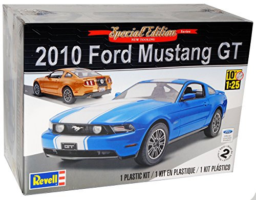 Revell Ford Mustang 2010 GT Blau Coupe 85-4272 Bausatz Kit 1/24 1/24 Usa Modellauto Modell Auto