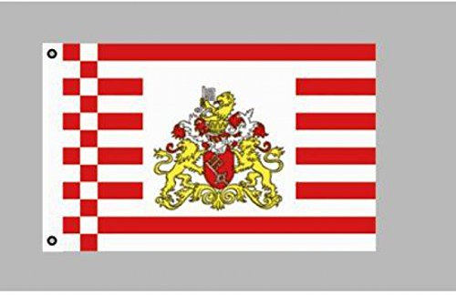 Everflag Flagge 90 x 150 : Bremen großes Wappen - Senat