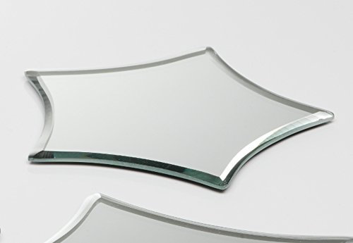 Teller Mirror sternförmig 0,5 cm Ø 15,0 x 14,0 cm von Sandra Rich