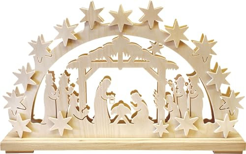 Ratags Schwibbogen klein, Geburt Christi