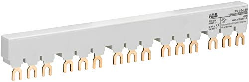 ABB PS1 Sammelschiene, 3 -phasig, 690V ac 65A, 17.5mm Raster, PS1 Reihe