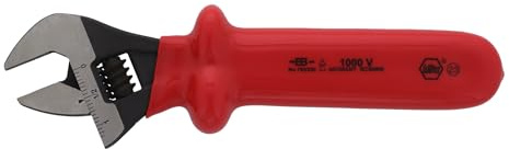 Wiha 76208 Insulated Adjustable Wrench, 8-Inch