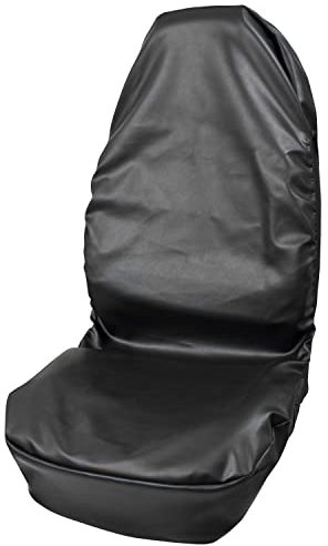 Petex 21771304 Werkstattschoner Standard schwarz, Größe: K, 1-TLG. mit Kopfstütze