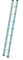 Zarges Industrielle Einzel-Aluminiumleiter 7 Sprossen ZAR41547
