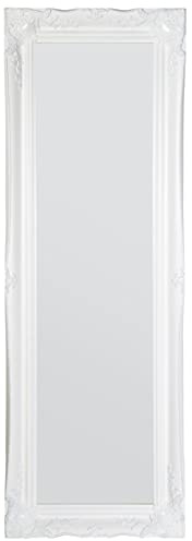 Large White Mirror Full Length Antique Design 4FT6 X 1FT6