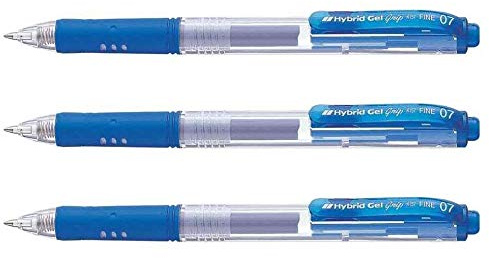Pentel Gelschreiber Hybrid Gel Grip K157, Strichstärke: 0,35mm, blau