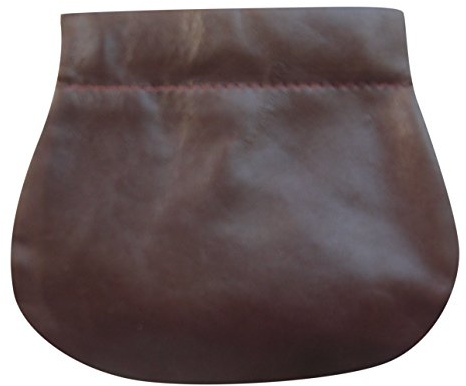 Golunski Men's Leather Snap Top Coin Purse - Brown