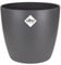 Elho Brussels Round 14 - Vaso per Interno - Ø 13.5 x H 12.6 cm - Nero/Anthracite